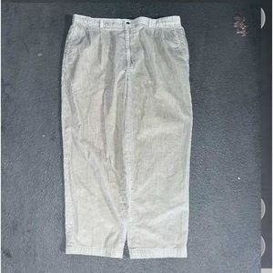 2000’s Baggy Corduroy cream pants, skater pants 40x32
